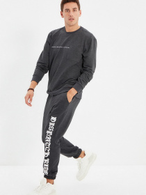 Штаны спортивные Trendyol модель TMNAW21EA0079/Antrasit Фото