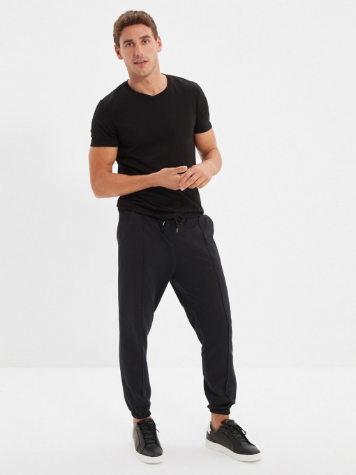 Штани спортивні Trendyol модель TMNAW21EA0294/Siyah Фото