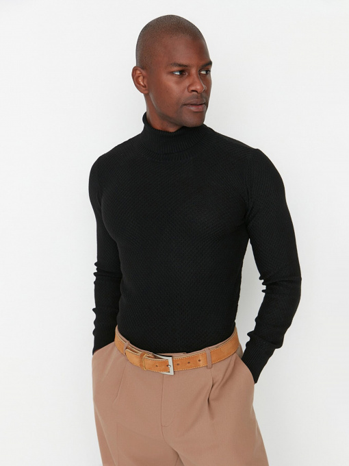 Водолазка Trendyol модель TMNAW21KZ0575/Siyah Фото