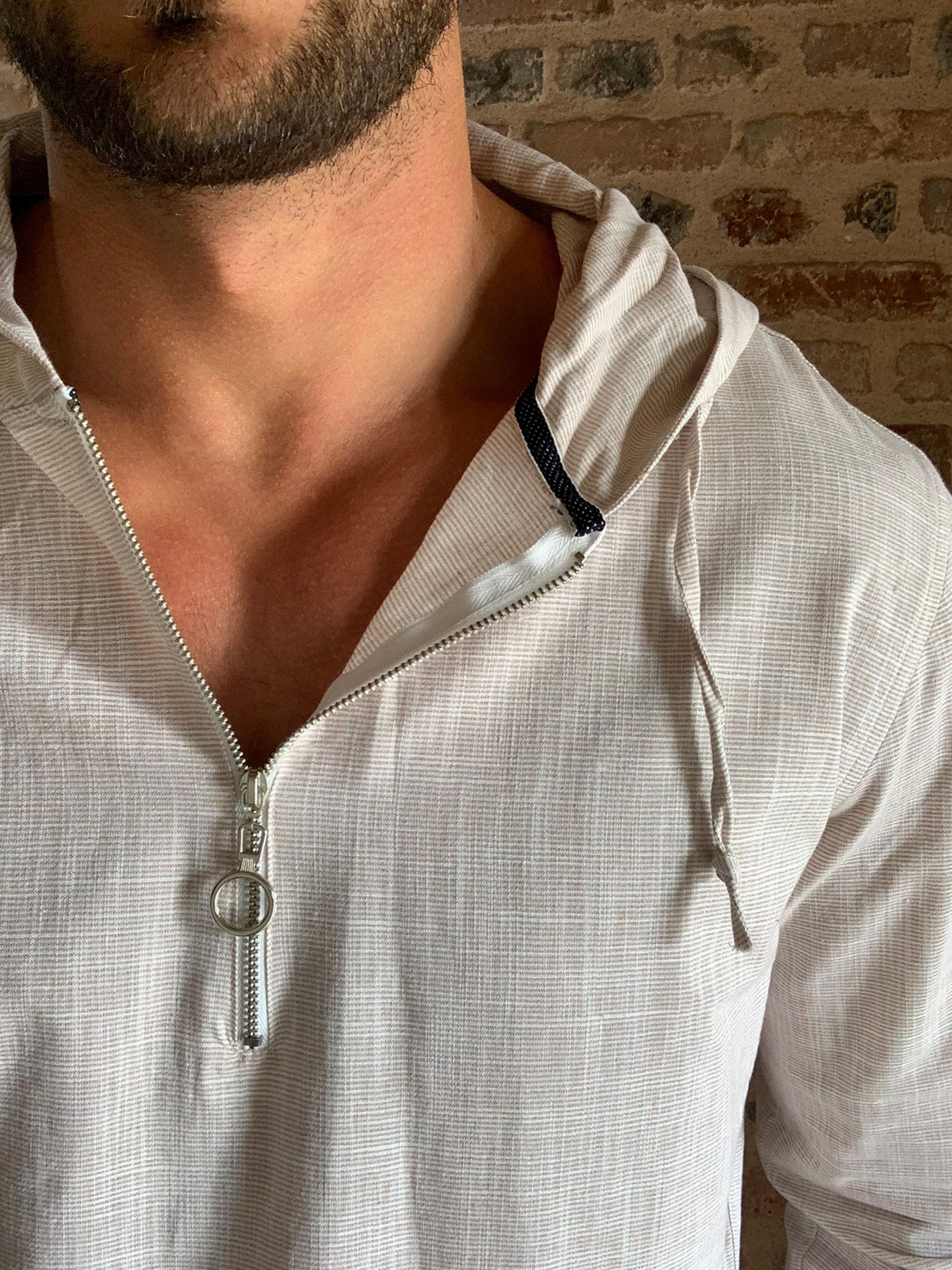 Рубашка Trendyol модель TMNSS20GO0096/Bej Фото