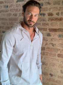 Рубашка Trendyol модель TMNSS20GO0096/Bej Фото