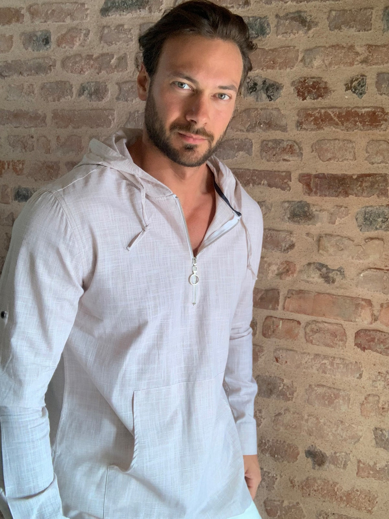 Рубашка повседневная Trendyol модель TMNSS20GO0096/Bej Фото