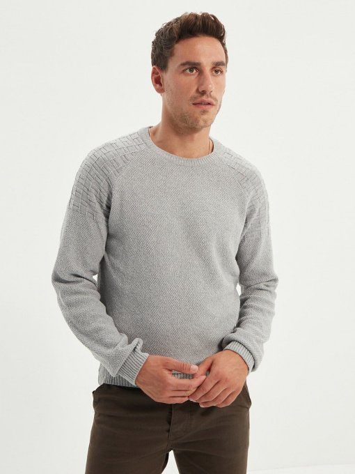 Джемпер Trendyol модель TMNAW21KZ1587/Gri Фото