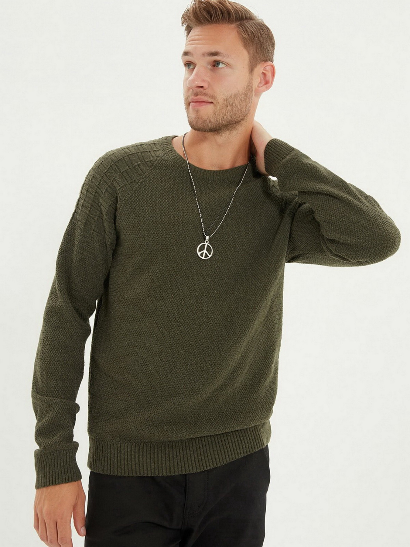 Джемпер Trendyol модель TMNAW21KZ1587/Haki Фото