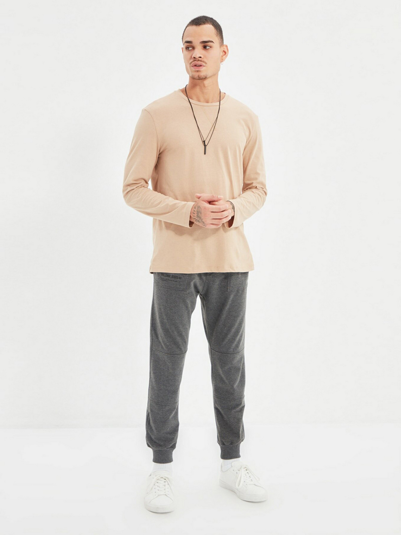 Штаны спортивные Trendyol модель TMNAW22EA0112/Antrasit Фото