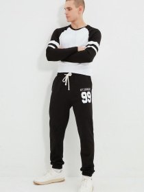 Штаны спортивные Trendyol модель TMNAW22EA0247/Siyah Фото