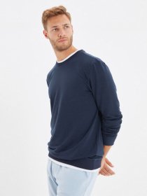 Свитшот Trendyol модель TMNAW22SW0658/Lacivert Фото