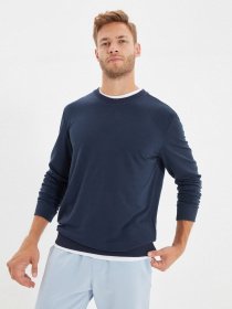 Свитшот Trendyol модель TMNAW22SW0658/Lacivert Фото