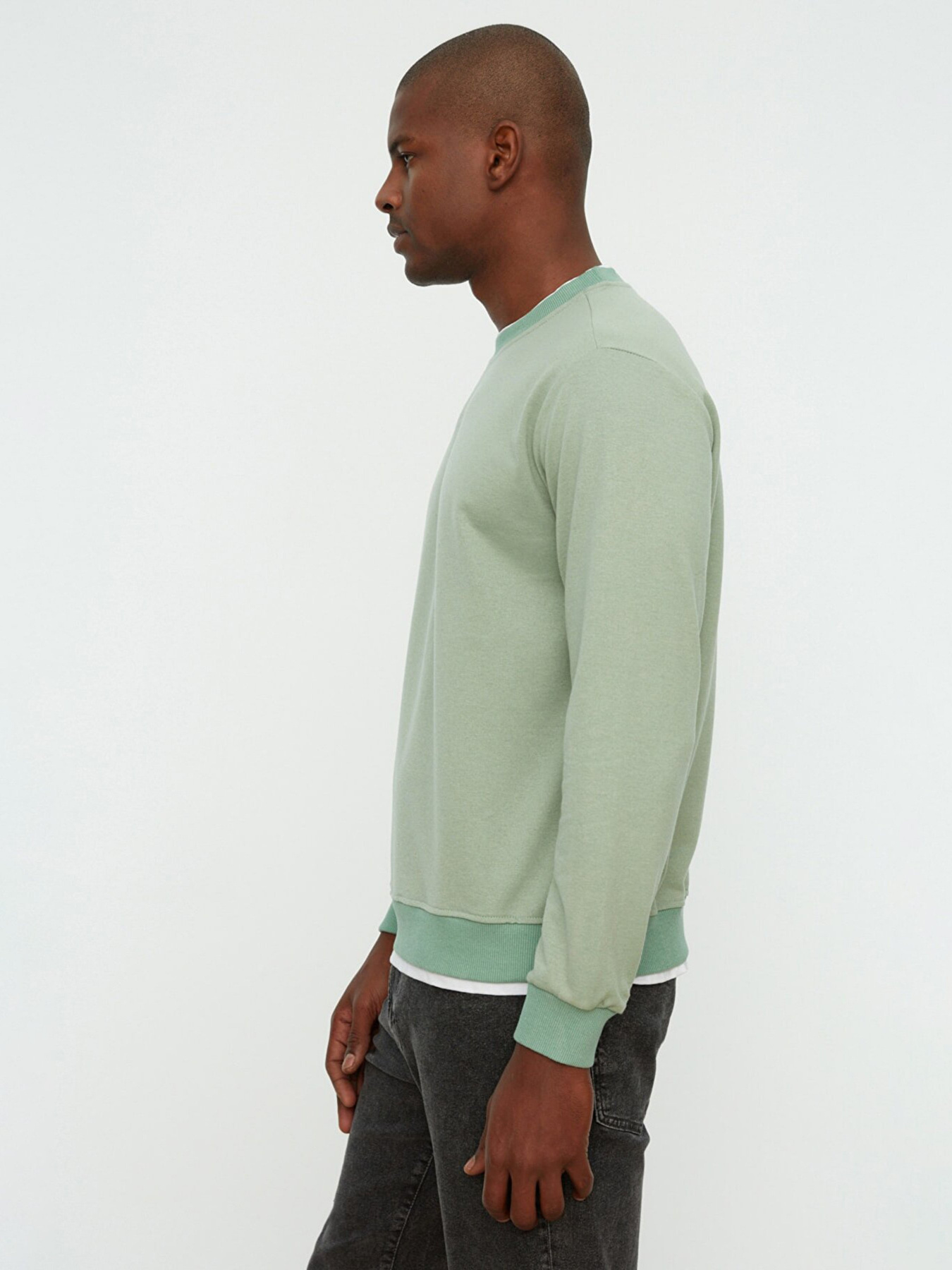 Свитшот Trendyol модель TMNAW22SW0658/Mint Фото
