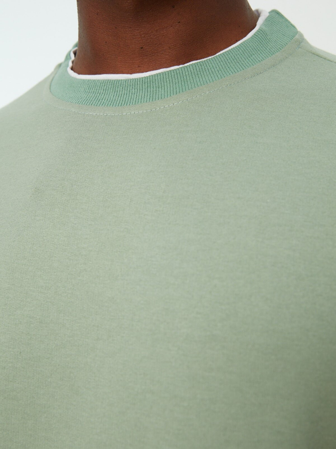 Свитшот Trendyol модель TMNAW22SW0658/Mint Фото