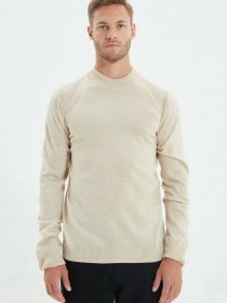 Джемпер Trendyol модель TMNAW21KZ0758/Bej Джемпер Trendyol модель TMNAW21KZ0758/Bej Фото