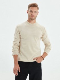 Джемпер Trendyol модель TMNAW21KZ0758/Bej Джемпер Trendyol модель TMNAW21KZ0758/Bej Фото