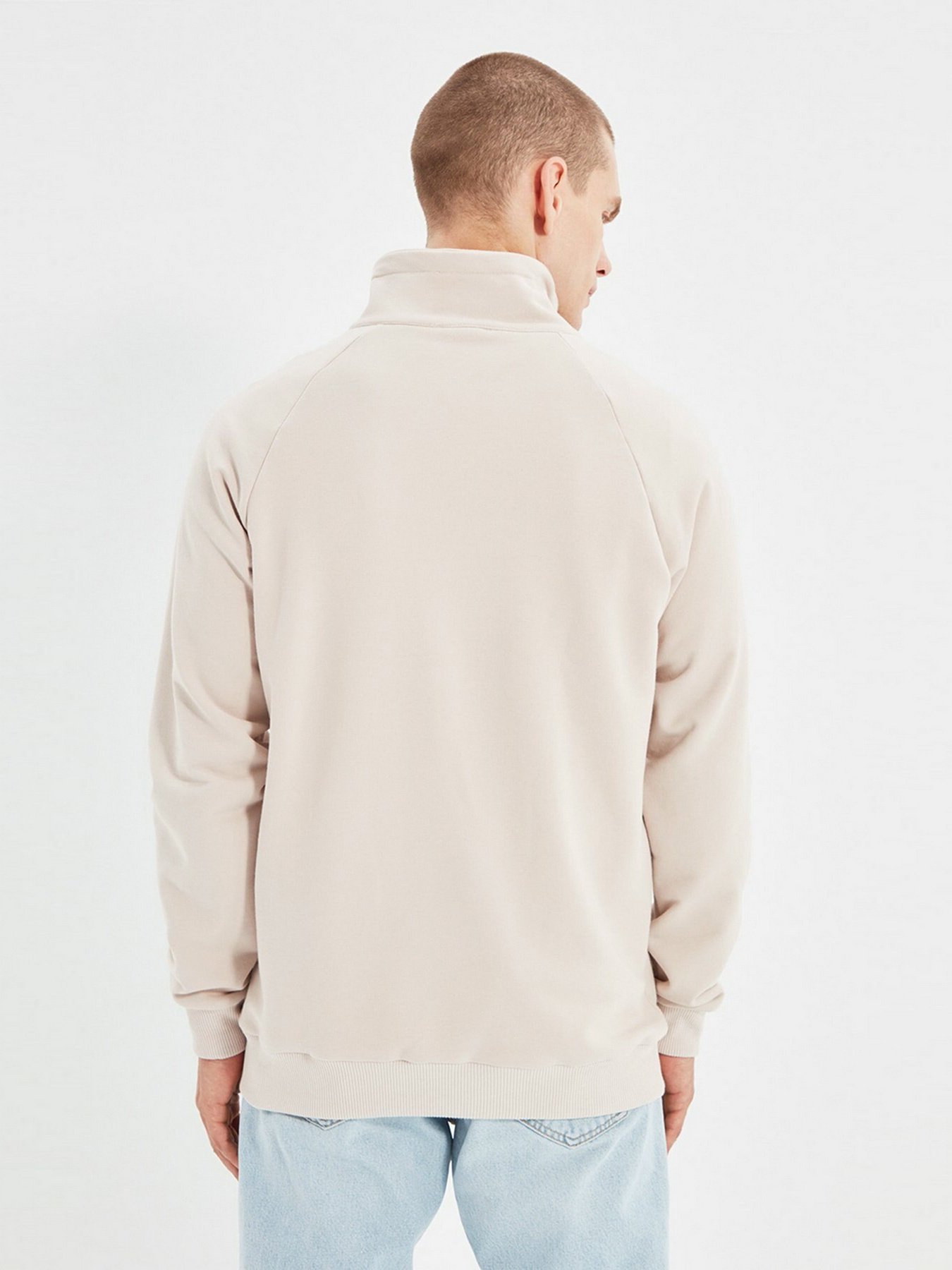 Спортивная кофта Trendyol модель TMNAW21SW0255/Bej Фото