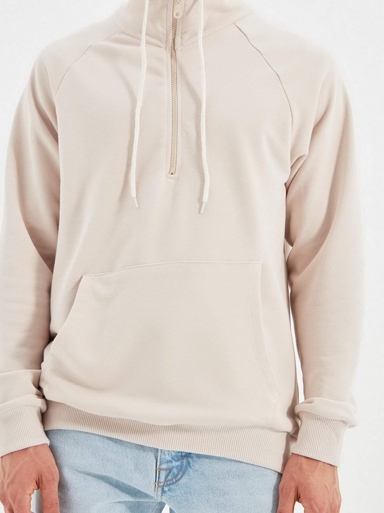 Спортивная кофта Trendyol модель TMNAW21SW0255/Bej Фото