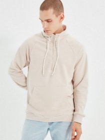 Спортивная кофта Trendyol модель TMNAW21SW0255/Bej Фото