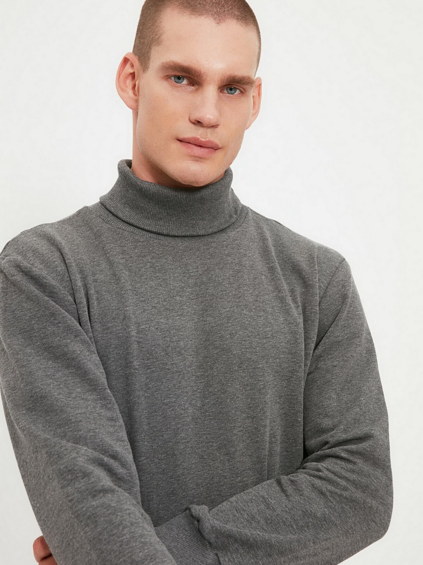 Водолазка Trendyol модель TMNAW22SW0619/Antrasit Фото