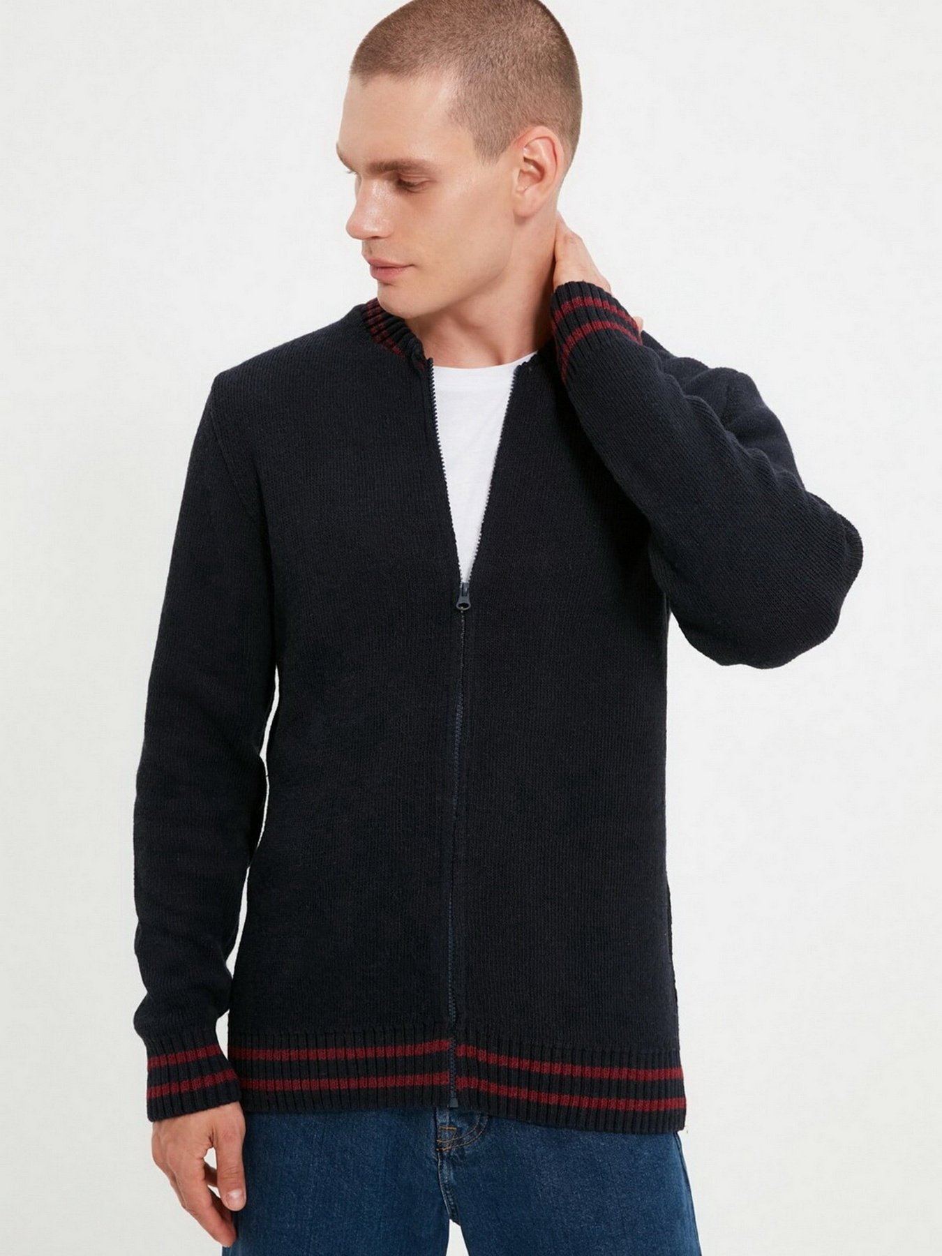 Кардиган Trendyol модель TMNAW22HI0076/Lacivert Фото