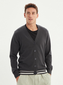 Кардиган Trendyol модель TMNAW22HI0485/Antrasit Кардиган Trendyol модель TMNAW22HI0485/Antrasit Фото