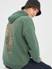 Худи Trendyol модель TMNAW22SW0149/Yesil Фото
