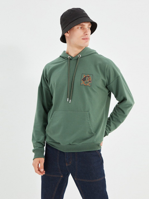 Худи Trendyol модель TMNAW22SW0149/Yesil Фото