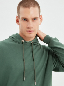 Худи Trendyol модель TMNAW22SW0155/Yesil Худи Trendyol модель TMNAW22SW0155/Yesil Фото