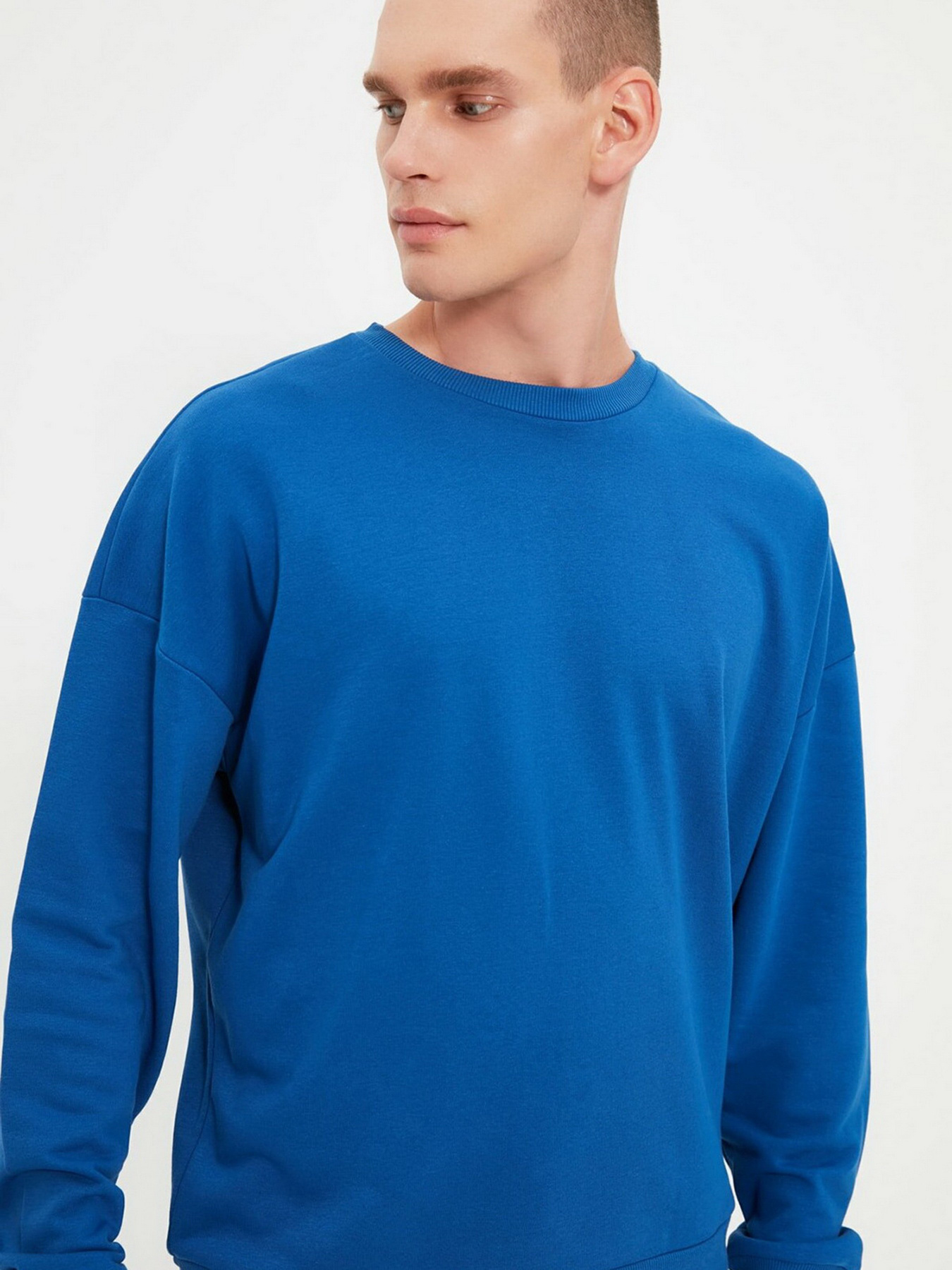 Світшот Trendyol модель TMNAW22SW0612/Indigo Фото