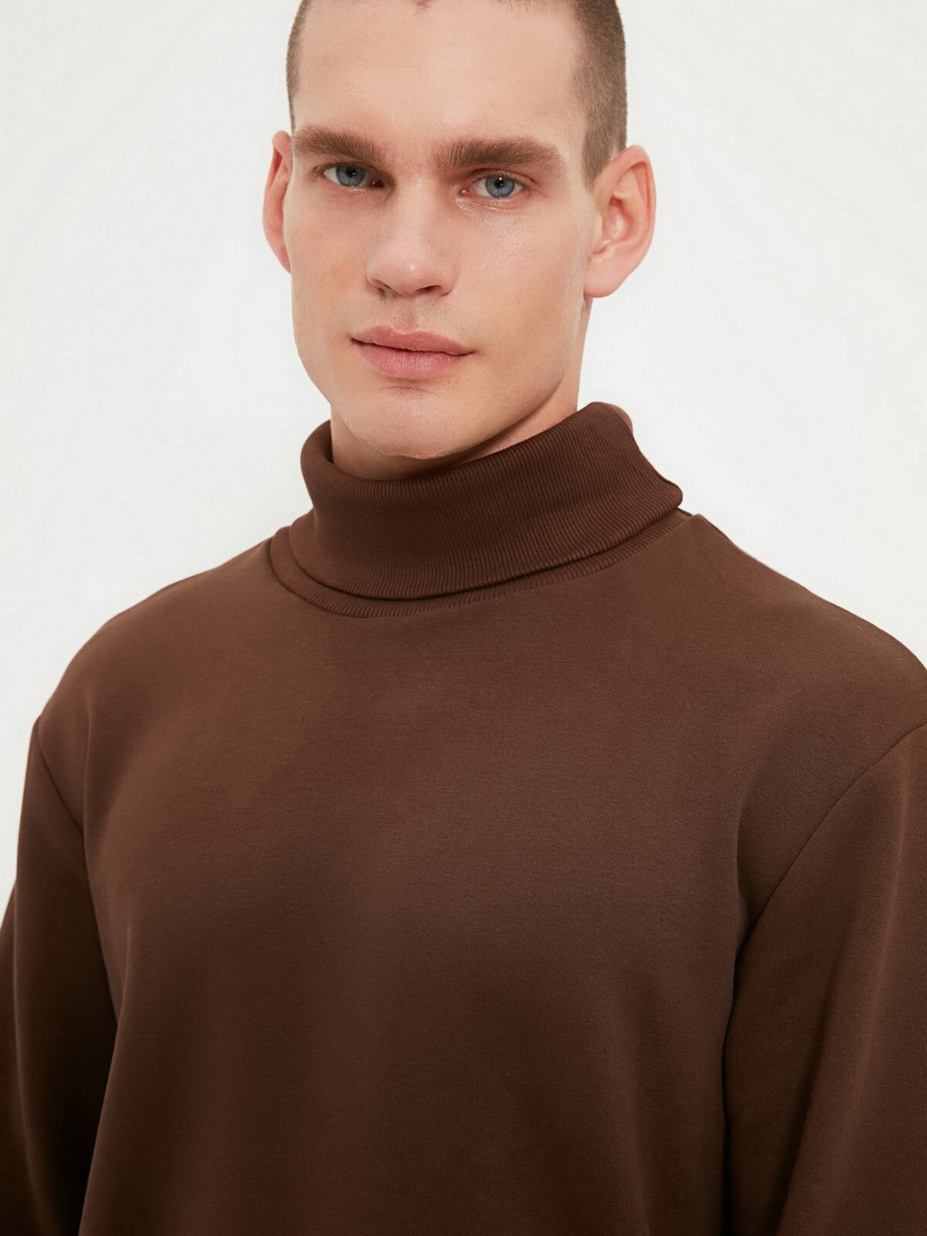 Гольф Trendyol модель TMNAW22SW0619/Kahverengi Гольф Trendyol модель TMNAW22SW0619/Kahverengi Фото