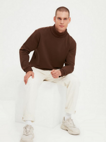 Гольф Trendyol модель TMNAW22SW0619/Kahverengi Гольф Trendyol модель TMNAW22SW0619/Kahverengi Фото