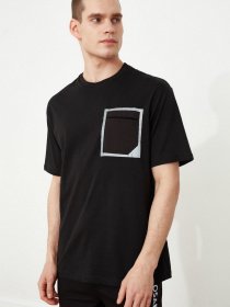 Футболки і поло Trendyol модель TMNSS20TS1358/Siyah Фото