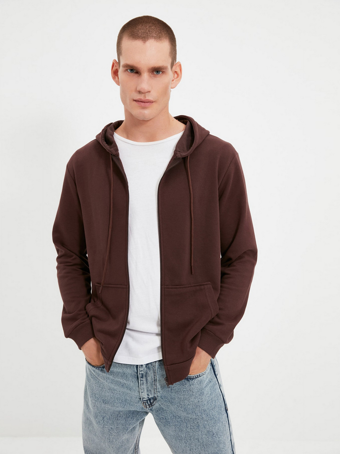 Худі Trendyol модель TMNAW20SW0262/Kahverengi Фото