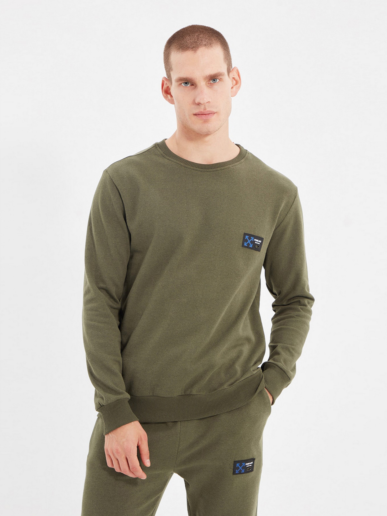 Спортивный костюм Trendyol модель TMNAW21EM0060/Haki Фото