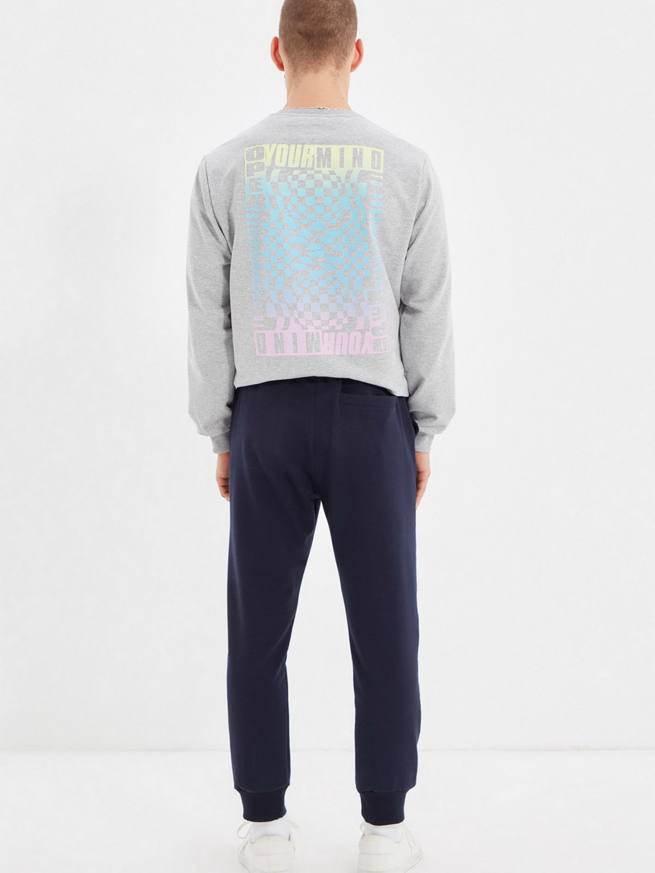 Штаны спортивные Trendyol модель TMNAW22EA0111/Lacivert Фото