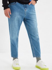 Джинсы Trendyol Loose модель TMNAW22JE0080/Mavi Фото