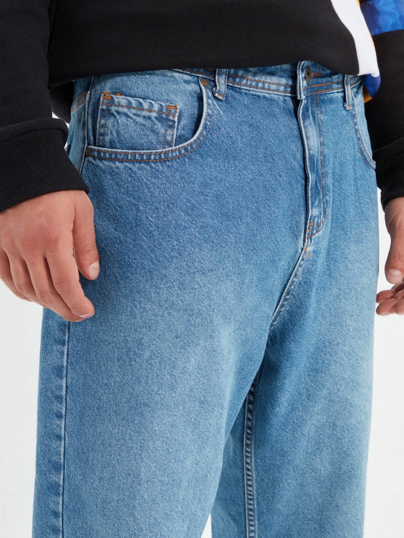 Джинси Trendyol Loose модель TMNAW22JE0080/Mavi Фото