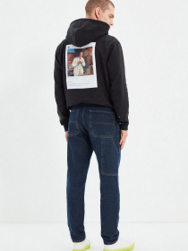 Прямі джинси Trendyol Relax модель TMNAW22JE0198/Indigo Фото