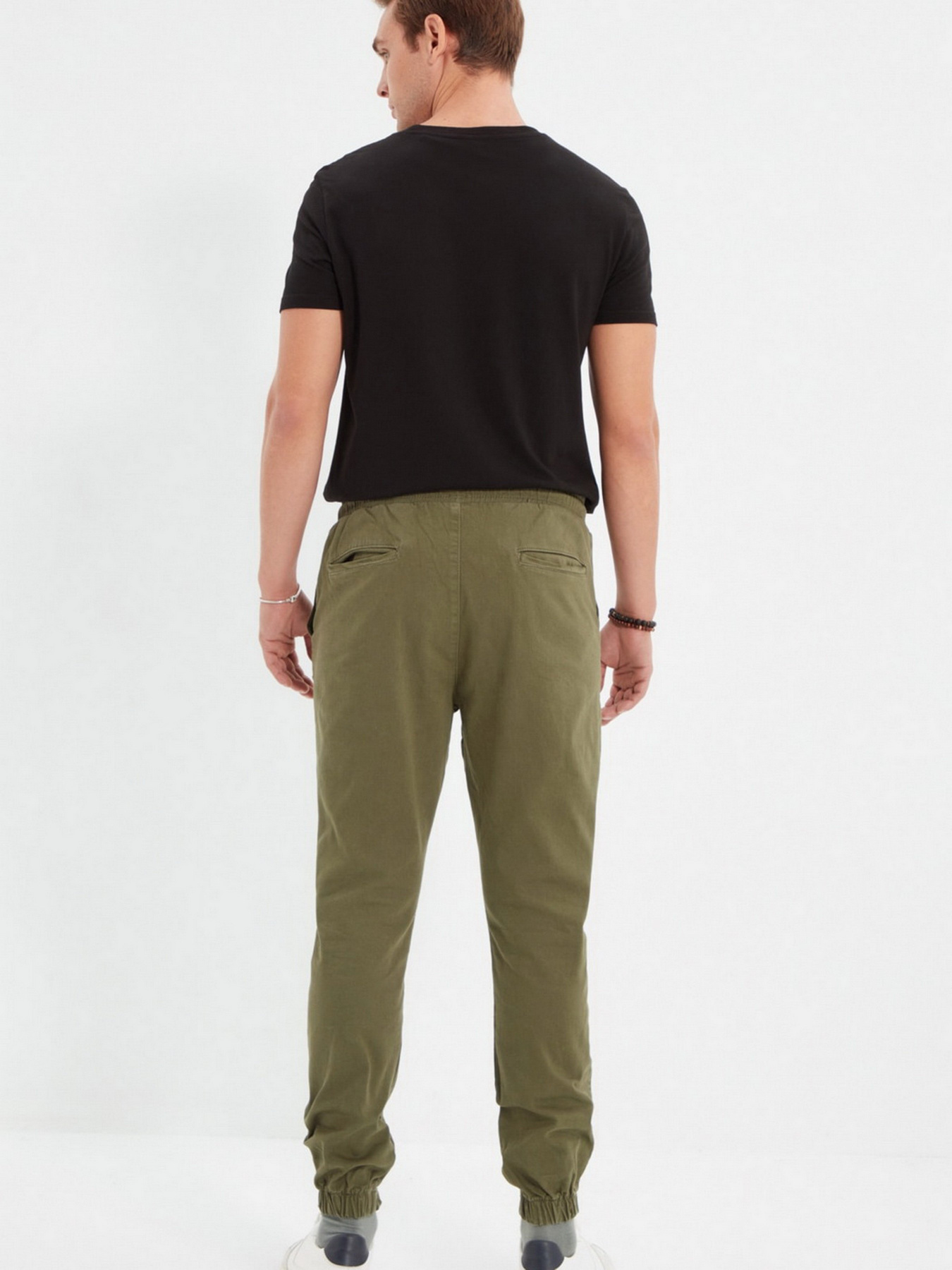 Повсякденні штани Trendyol модель TMNAW22PL0304/Haki Фото