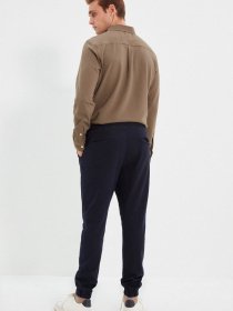 Брюки повседневные Trendyol модель TMNAW22PL0304/Lacivert Фото