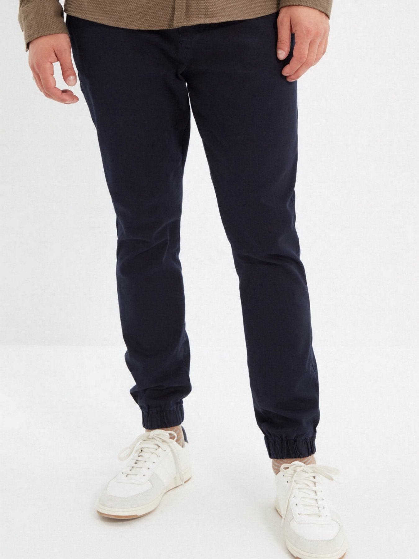 Повсякденні штани Trendyol модель TMNAW22PL0304/Lacivert Фото