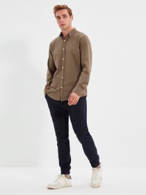 Повсякденні штани Trendyol модель TMNAW22PL0304/Lacivert Фото