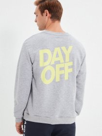 Свитшот Trendyol модель TMNAW22SW0354/Gri Фото