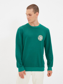 Свитшот Trendyol модель TMNAW22SW0592/Yesil Фото