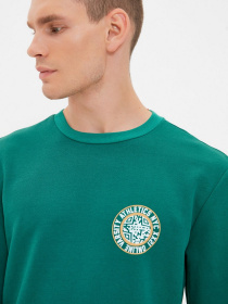 Свитшот Trendyol модель TMNAW22SW0592/Yesil Свитшот Trendyol модель TMNAW22SW0592/Yesil Фото