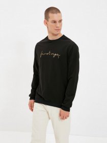 Свитшот Trendyol модель TMNAW22SW1058/Siyah Фото