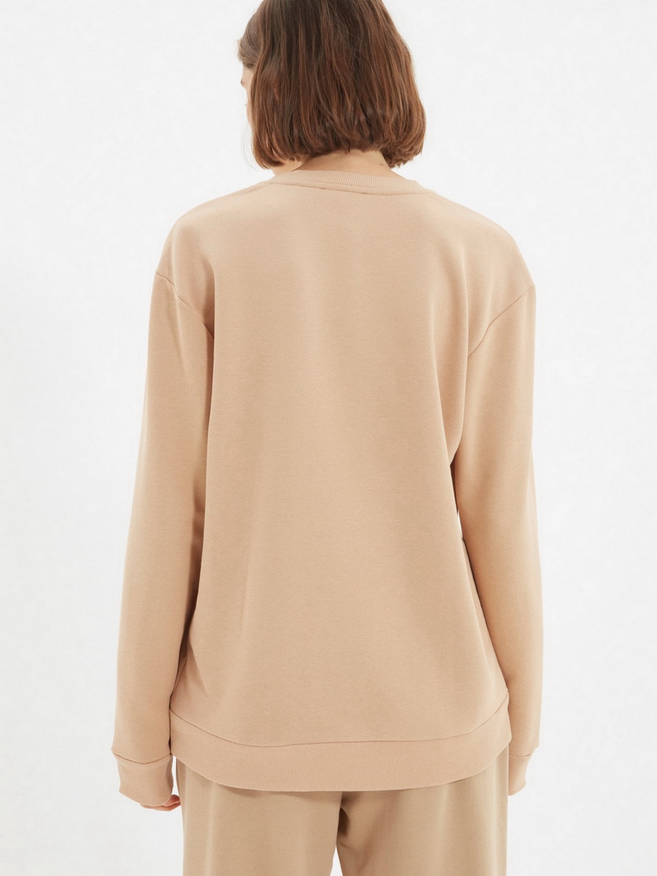 Свитшот Trendyol модель TMNAW22SW1419/Camel Фото