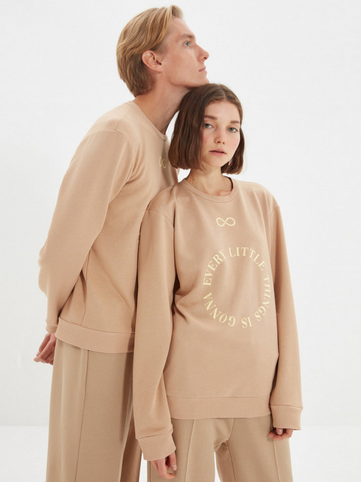 Світшот Trendyol модель TMNAW22SW1419/Camel Фото