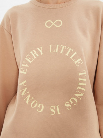 Свитшот Trendyol модель TMNAW22SW1419/Camel Фото