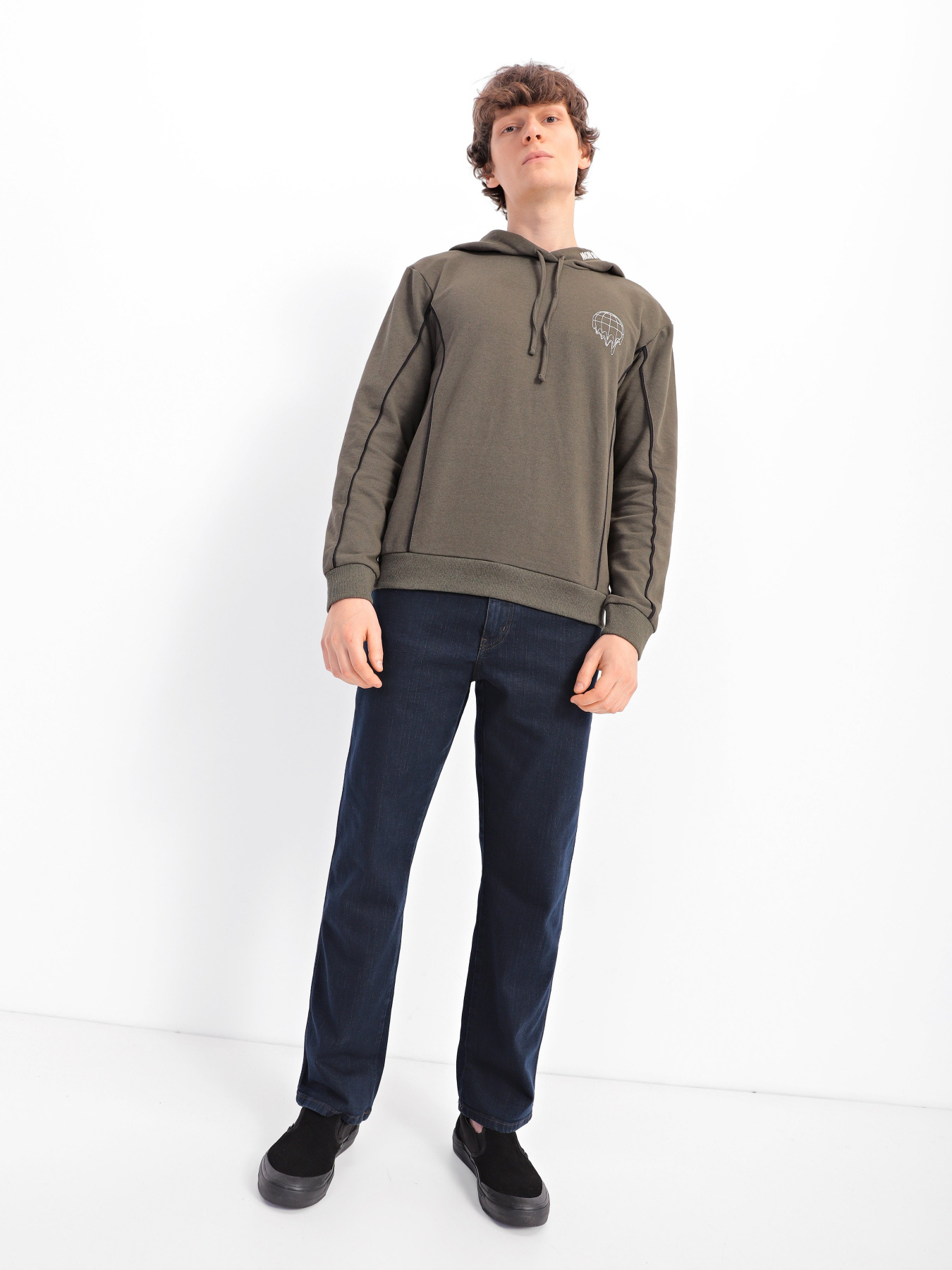 Худи Trendyol модель TMNAW22SW1425/Haki Фото