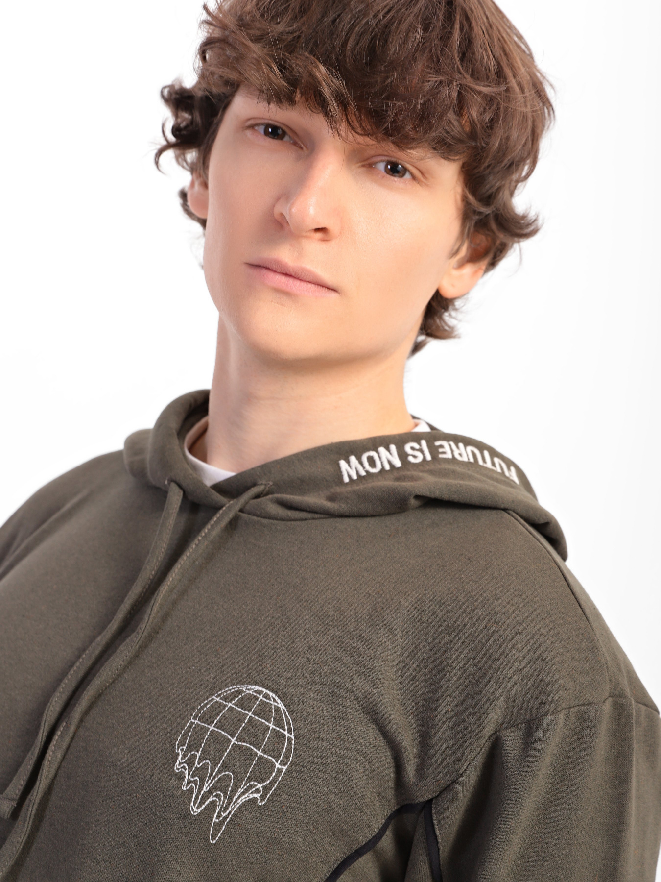 Худи Trendyol модель TMNAW22SW1425/Haki Фото