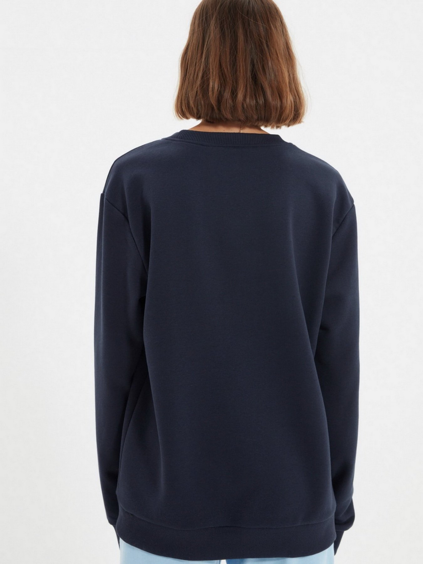 Свитшот Trendyol модель TMNAW22SW1500/Lacivert Фото