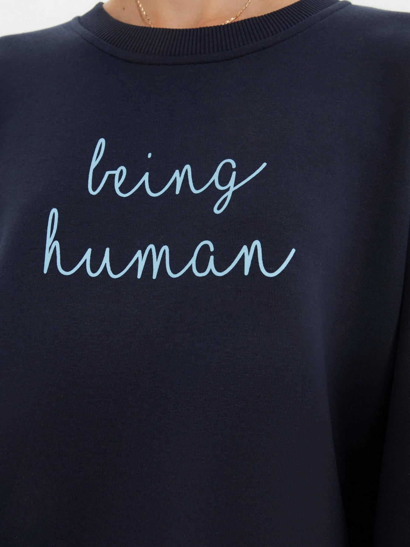 Свитшот Trendyol модель TMNAW22SW1500/Lacivert Фото